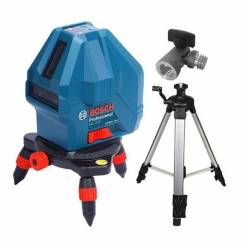 Линейный лазерный нивелир Bosch Professional GLL 3-15 + мини штатив